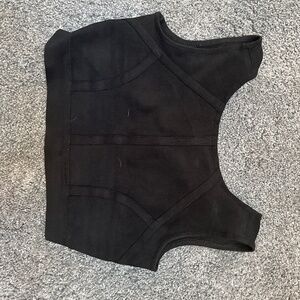 Athletic Supportive Cropped Top